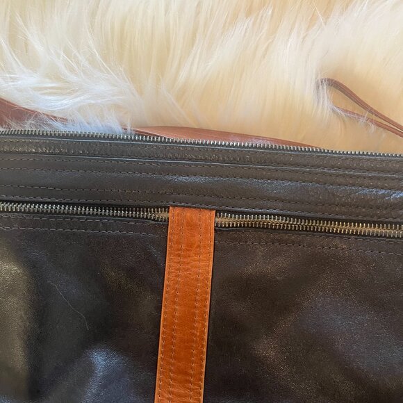 Rough and Tumble medium Hoop Hobo vintage purse convertible - Picture 2 of 5